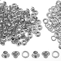 Vista 22 de Litoexpe Ojales Pequeños de 1.5MM, 200 Piezas, Ojales Autoadhesivos para Núcleos de Cuentas, Ropa, Cuero, Lona (Latón Antiguo)