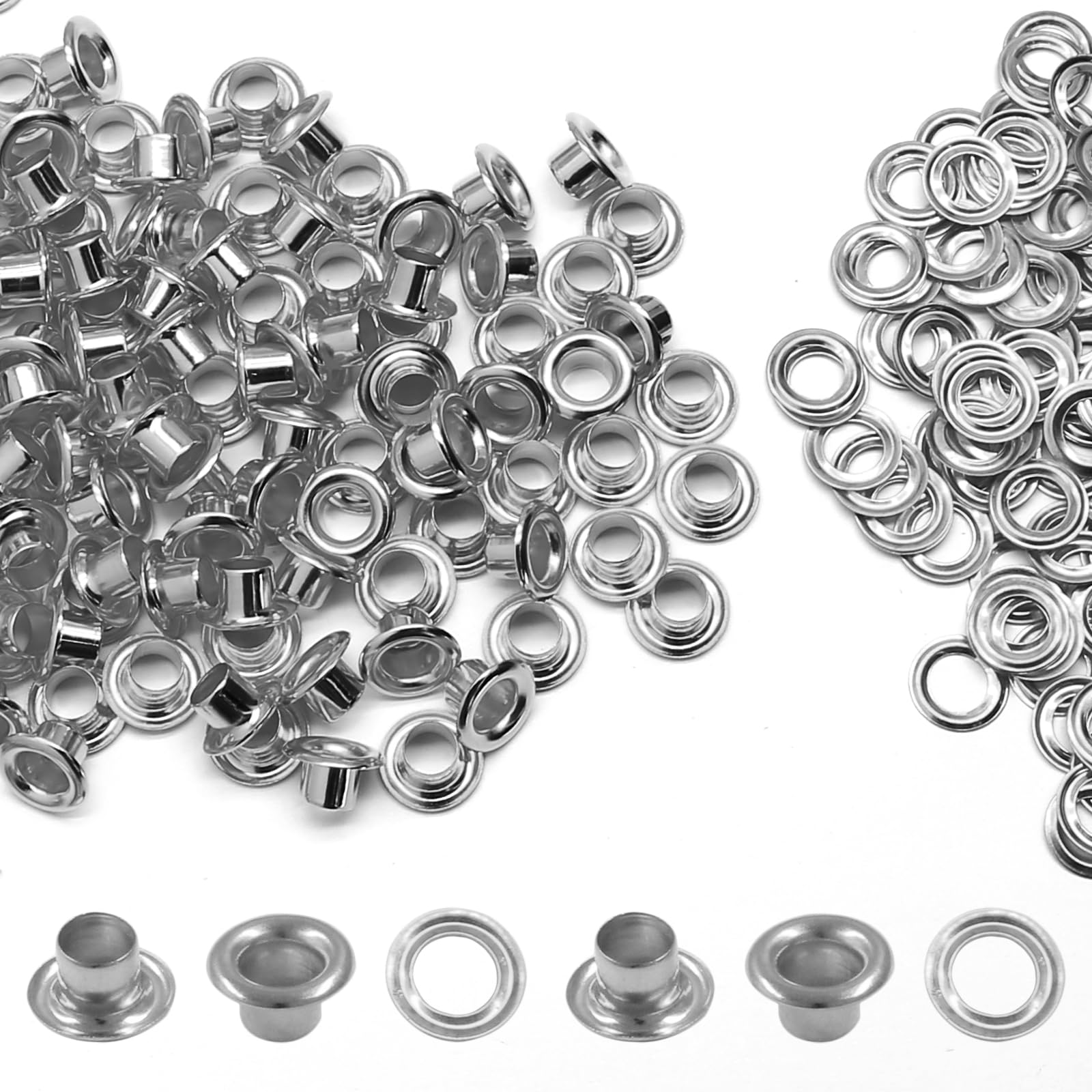 Gold Grommets Eyelets - 200 Pack -31 Gold Grommets Eyelets - 200 Pack -31