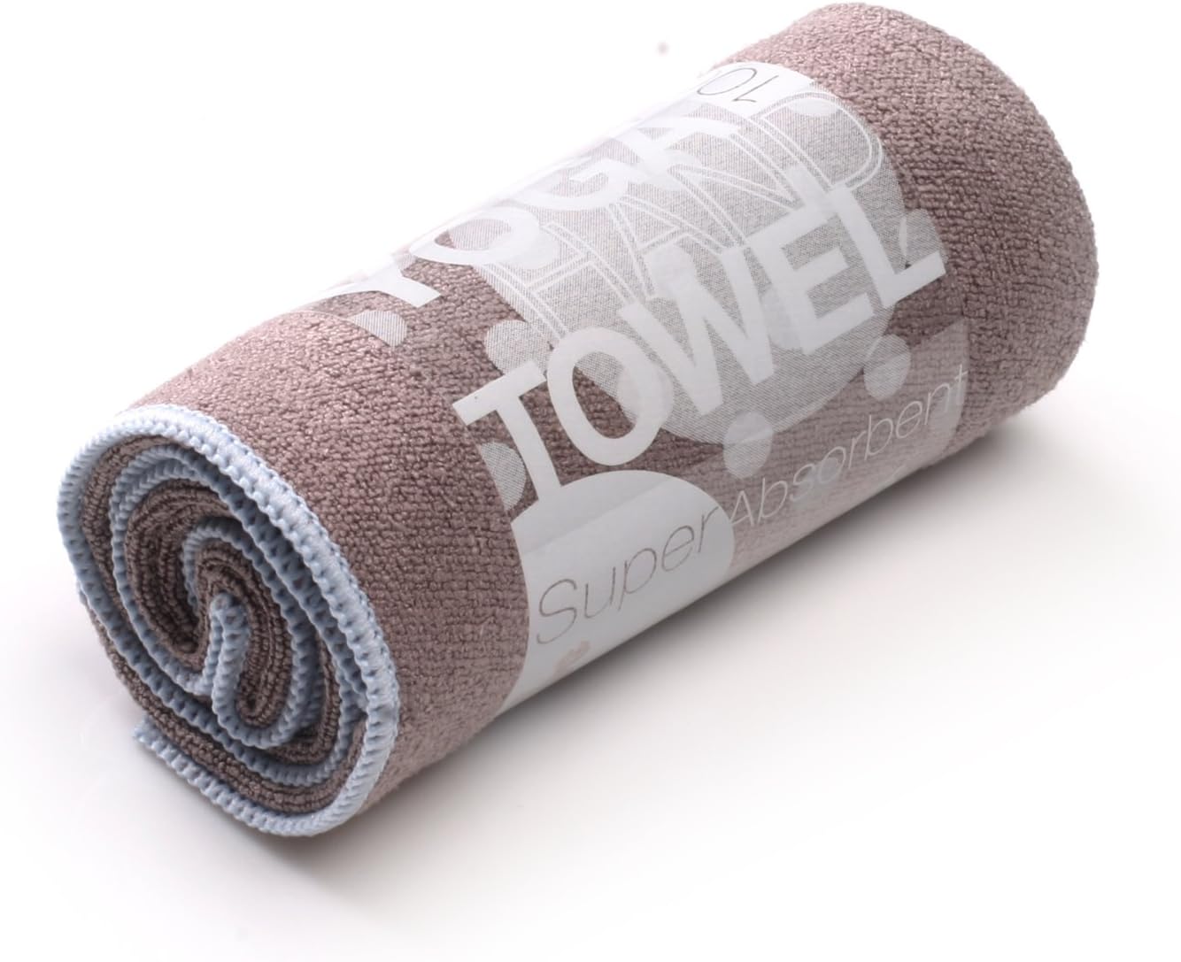 YogaRat Yoga Towel - 100% Microfiber - Multiple Sizes - Non-Slip - Absorbent - Thin - Lightweight Yoga Mat Towels - Yoga Hand Towel Option Available