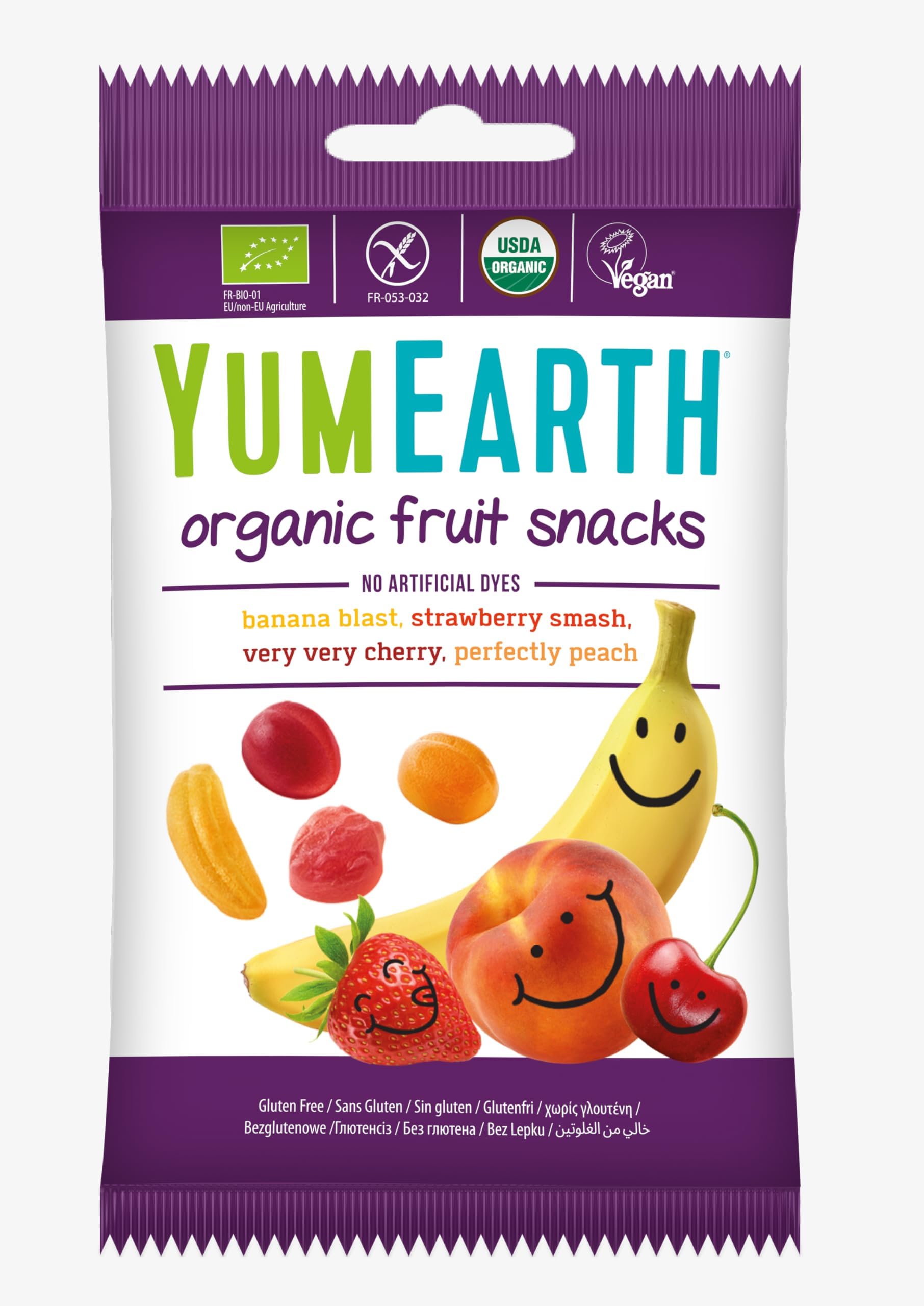 YumEarth Yum Earth Organic Fruit Snack, 50 gm