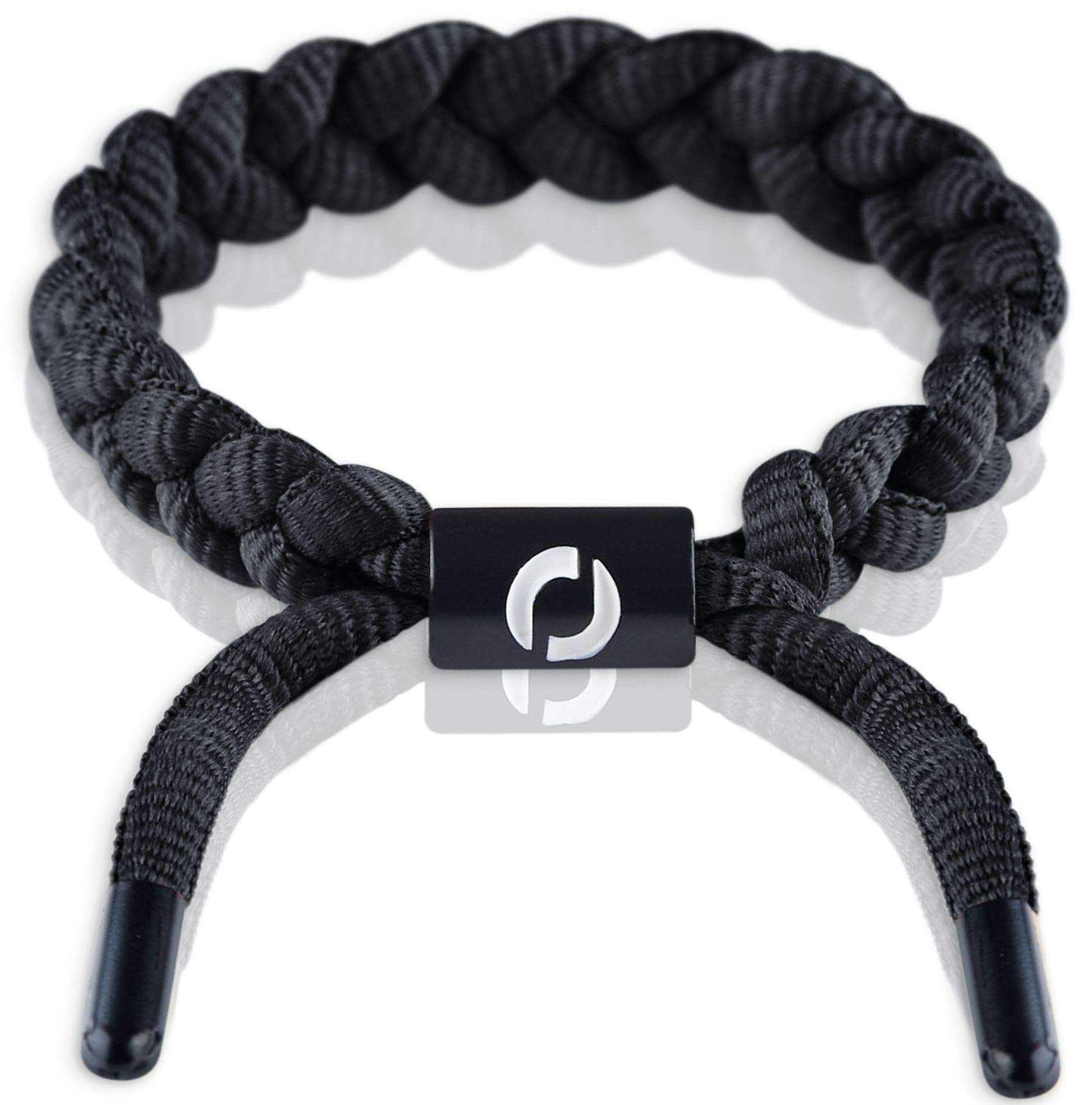 Mover Bracelets Black Paracord Bracelet for Men | Adjustable Gift for Him | Black Clasp Color 1