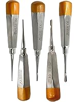 Vista 6 de ArtLaB -Elevador de luxación dental Elevadores de raíces dentales Punta curva recta-Periotome Elevador de luxación de raíz apical Elavators Dentales