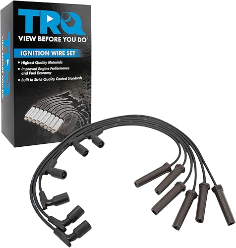 Miniatura 90 de TRQ Juego de cables de bujía de encendido del motor compatible con Hyundai Tucson Kia Sportage 2.7L Nrew