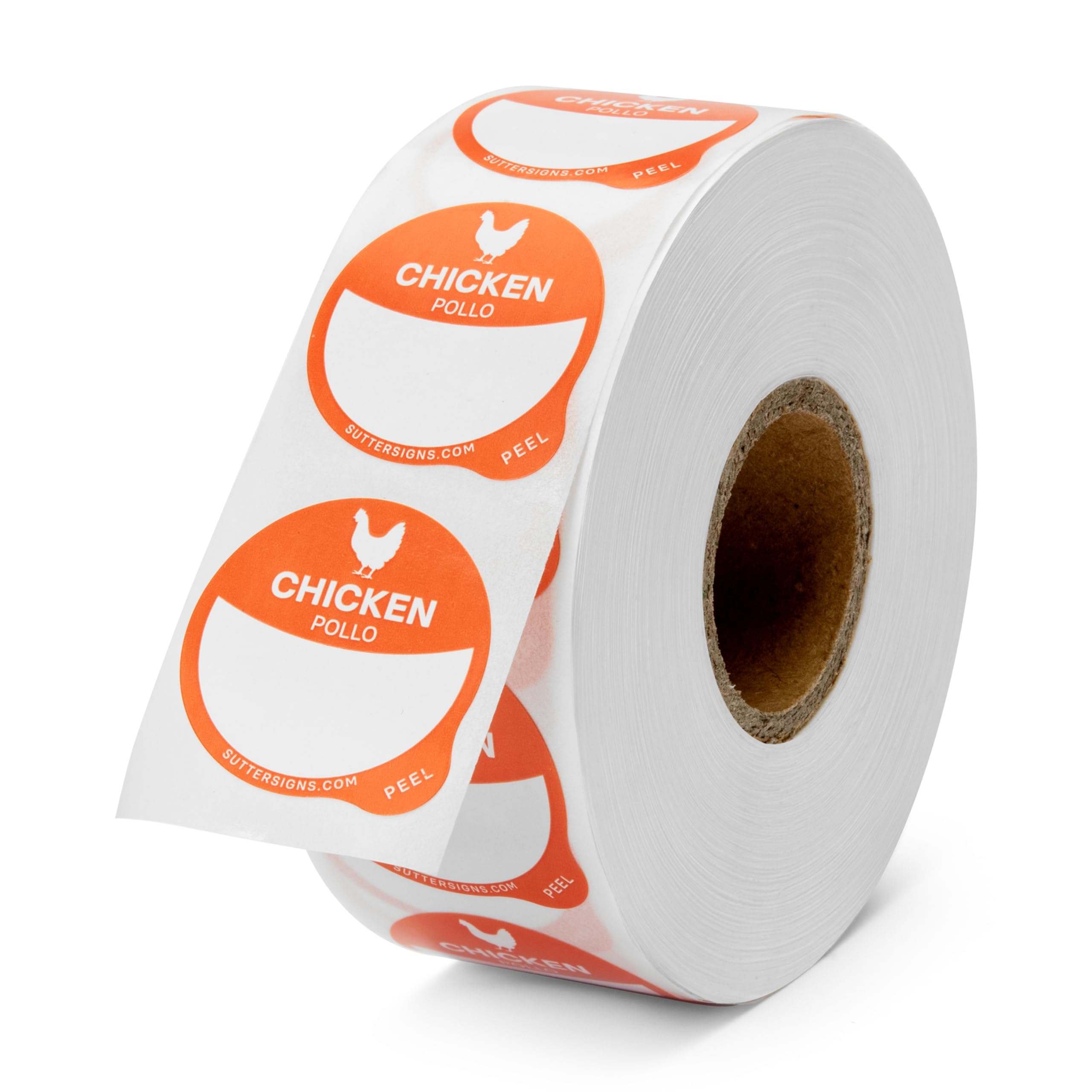 Chicken Food Labels 1000 pcs