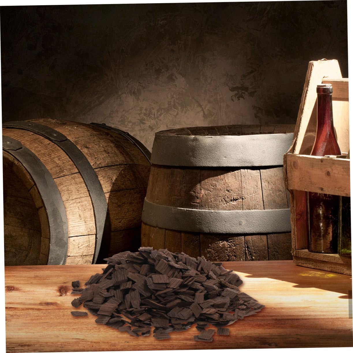 1pack Heavy French Oak Wine Making Chips Oak Chips for Aging Homebrewing Equipment Diy Winemaking Supplies