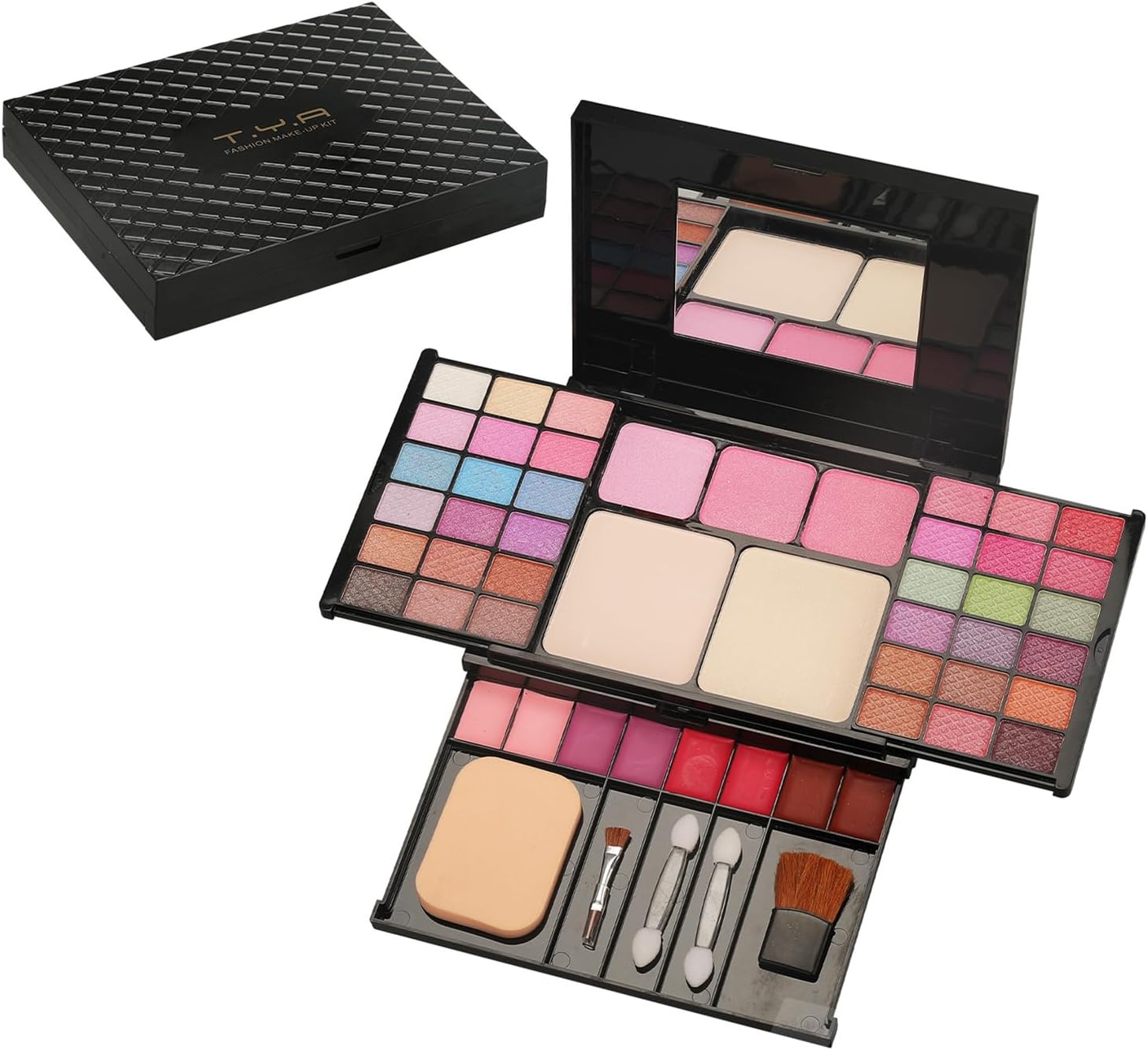 All-in-one Makeup Set Gift, Make-Up Sets, Makeup Kit for Women, Make up Set for Traveling, Long Lasting, Easy to Apply Matte Eye Shadow Palette for the Perfect Look for Day or Night