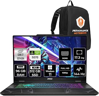 Msı Cyborg 17 İ7 13620H 96Gb 512Gb Ssd Rtx5070/8Gb 17.3" Fhd 144Hz W11H Gaming Laptop B13Wgkg