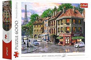 Trefl Street of Paris, 6000 Piece Jigsaw Puzzle
