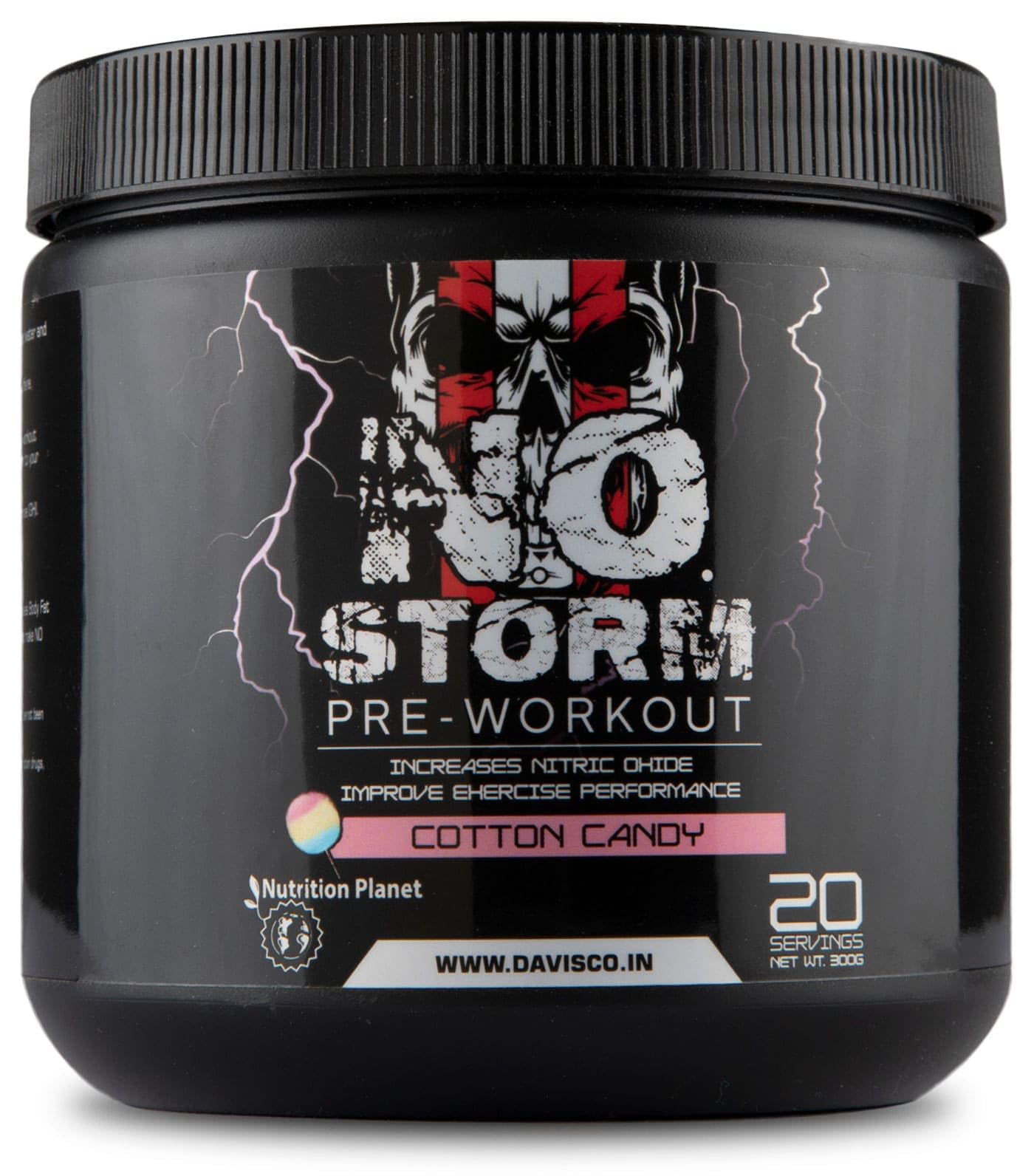 Nutrition Planet NO Storm Pre Workout (300g - Cotton Candy, 20 Servings) (B0CTTJT1V4) Amazon Price History, Amazon Price Tracker