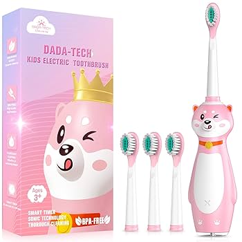 Amazon.co.jp: 子供用充電式電動歯ブラシ、タイマー付きソニック