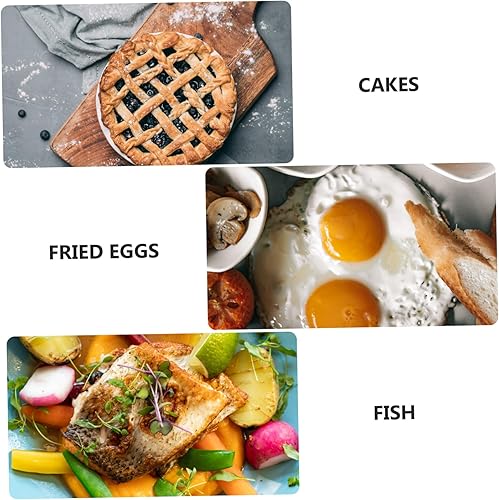 Miniatura 7 de BESPORTBLE Espátula para galletas, espátulas de volteador de pescado, espátulas ranuradas, espátulas antiadherentes de silicona, espátulas de pizza,