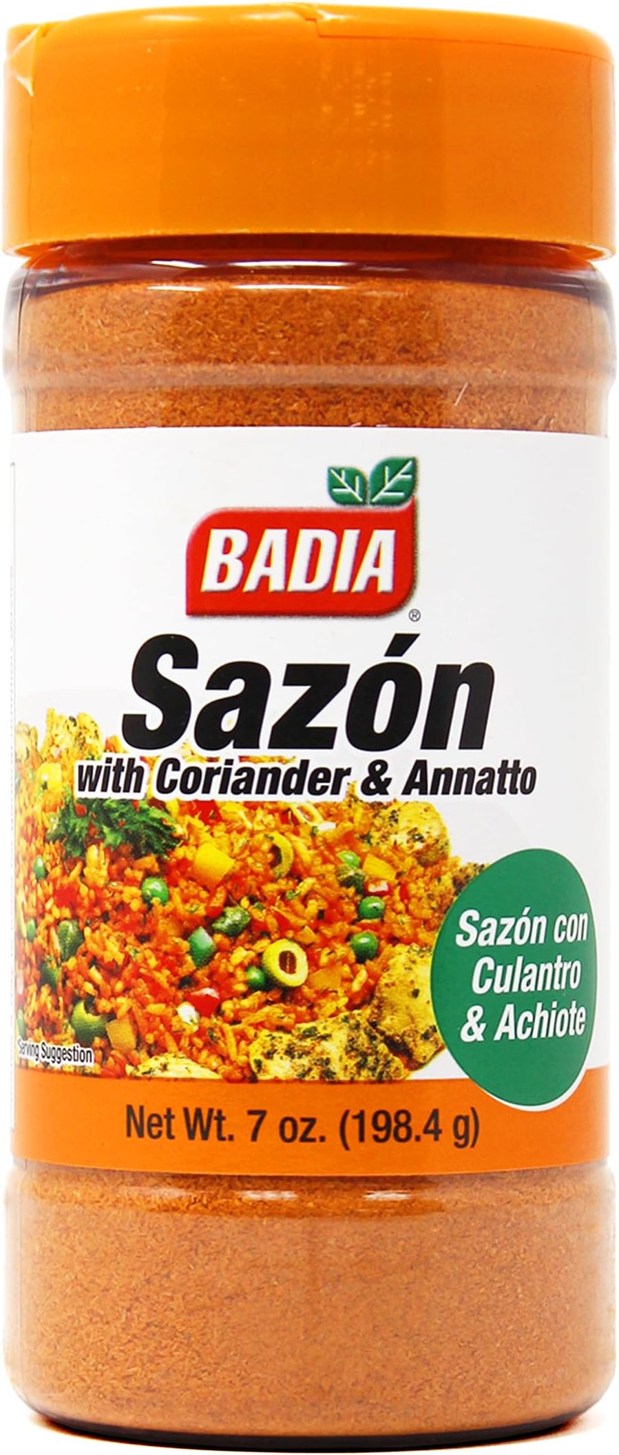 Sazon with Coriander & Annatto Seasoning, 7 oz - Perfect Blend, Authentic Latin Flavor