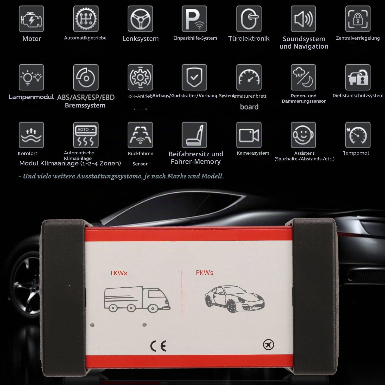 Auto ODB2 Scanner Bluetooth-Schnitts Telle ECU-Codierung SLR-System ODB Code Leser Diagnose-Tool Auto ODB2 Diagnose-Tool