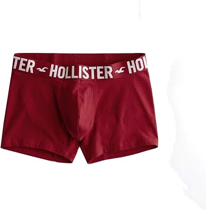 Hollister - Calzoncillos de ajuste clásico para hombre, Rojo, Large : Amazon.com.mx:  Ropa, Zapatos y Accesorios