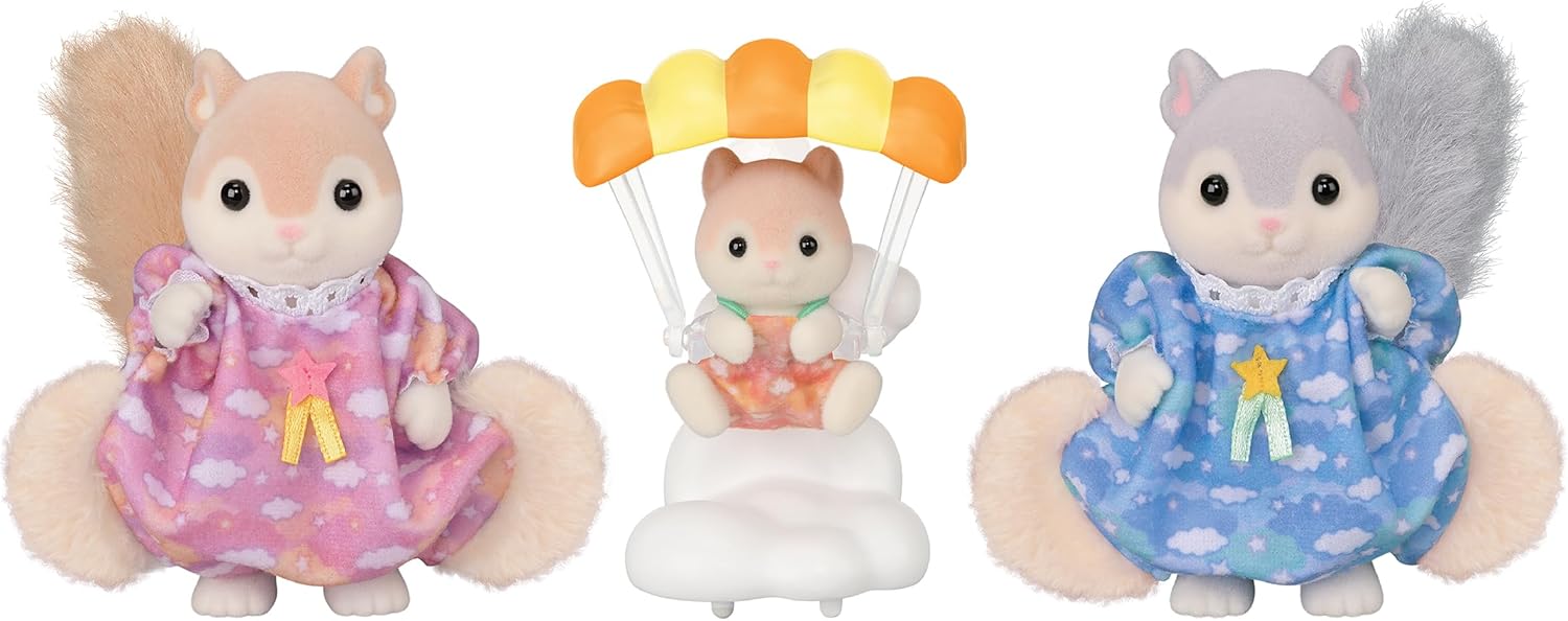 Sylvanian Family [Momonga Family] FS-64 ST Certified St Dollhouse Toy for Kids Ages 3+ by Sylvanian Families Epoch