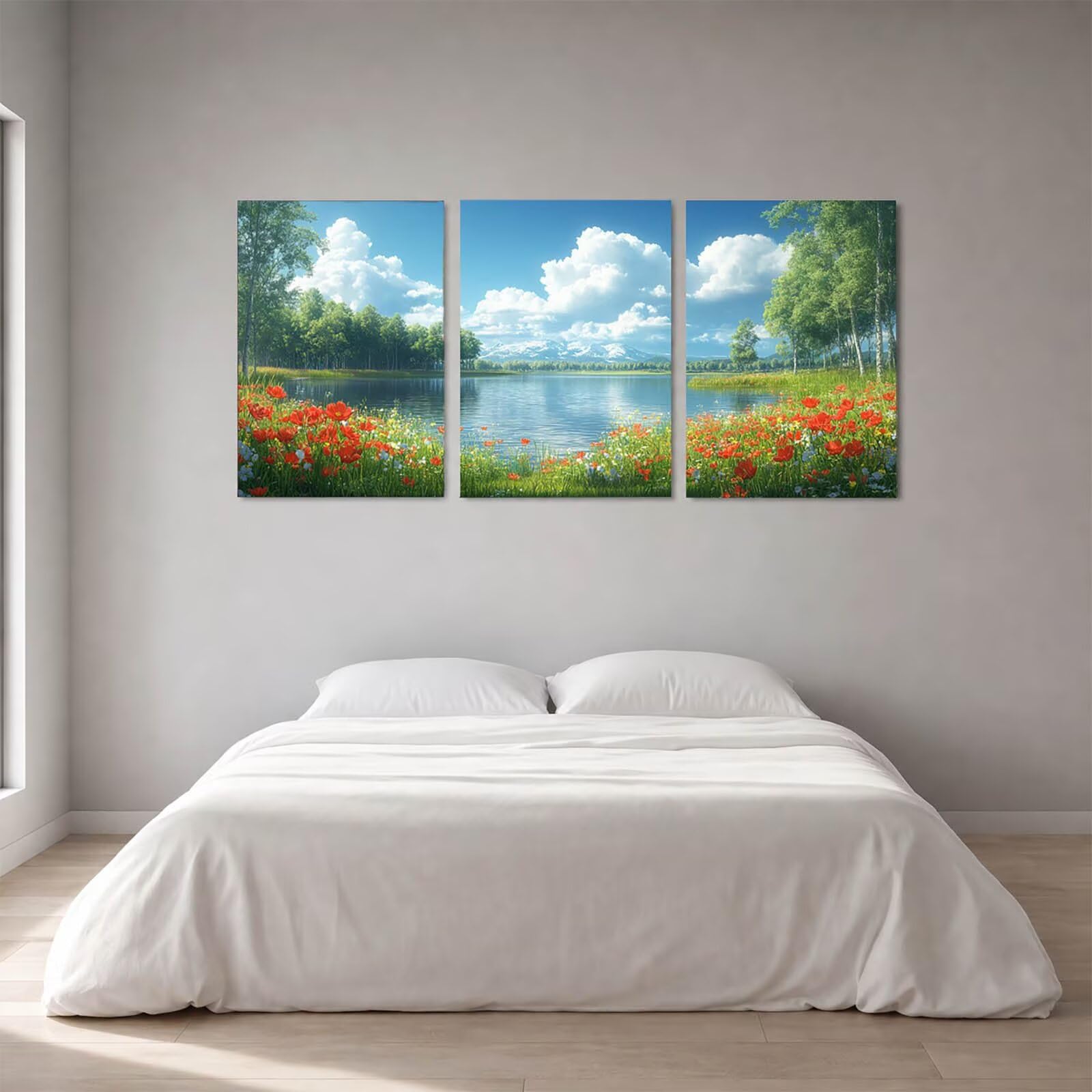 3 opakowanie 5D diamentowe malowanie dla dorosłych kwiat malowanie diamentowe chmura diamentowe malowanie początkujący 40 x 60 cm*3, rysunek rękodzieła kryształowego, DIY haft diamentowy kompletny
