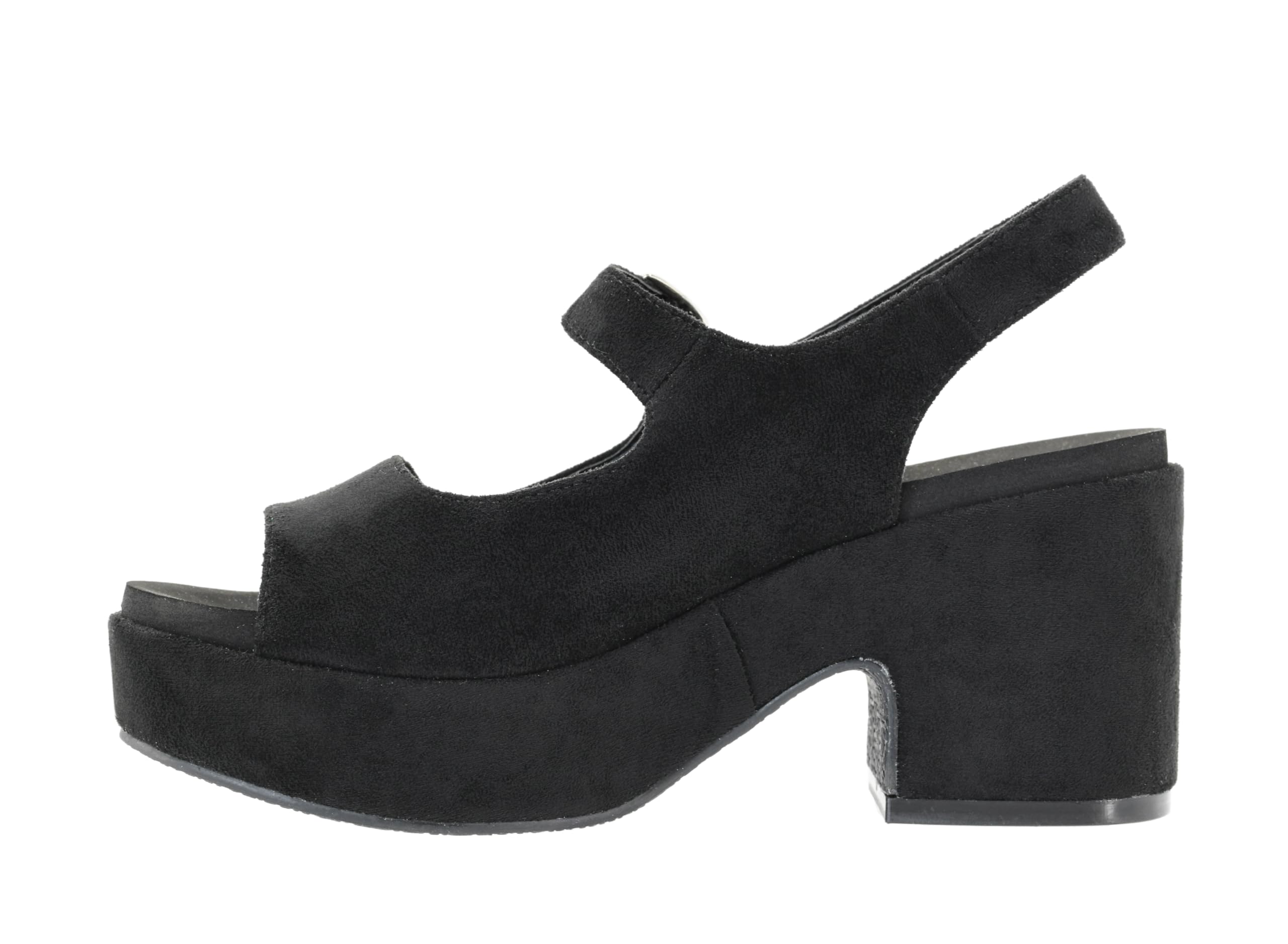 Corkys Footwear Women's Miss Behavin 3.25 Inch Chunky Block Heel with Cushioned EVA Insoles and a functional Buckle Closure