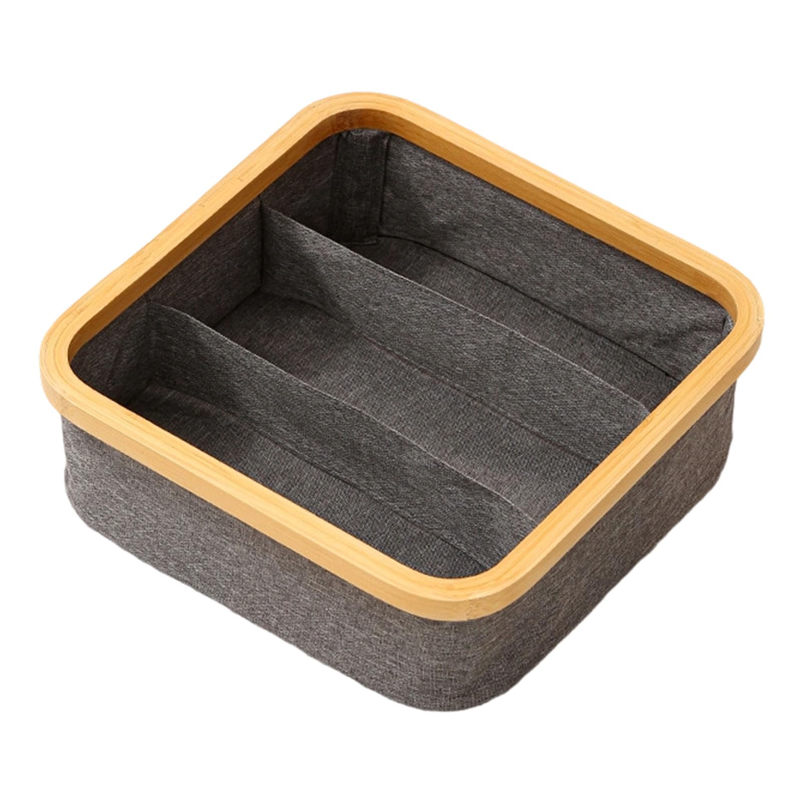 APGLSXY Sturdy Rings Clothes Organizers Multiple Section Ventilated Design Portable Storage Container for Home Essential Cationic Materials Storage Container