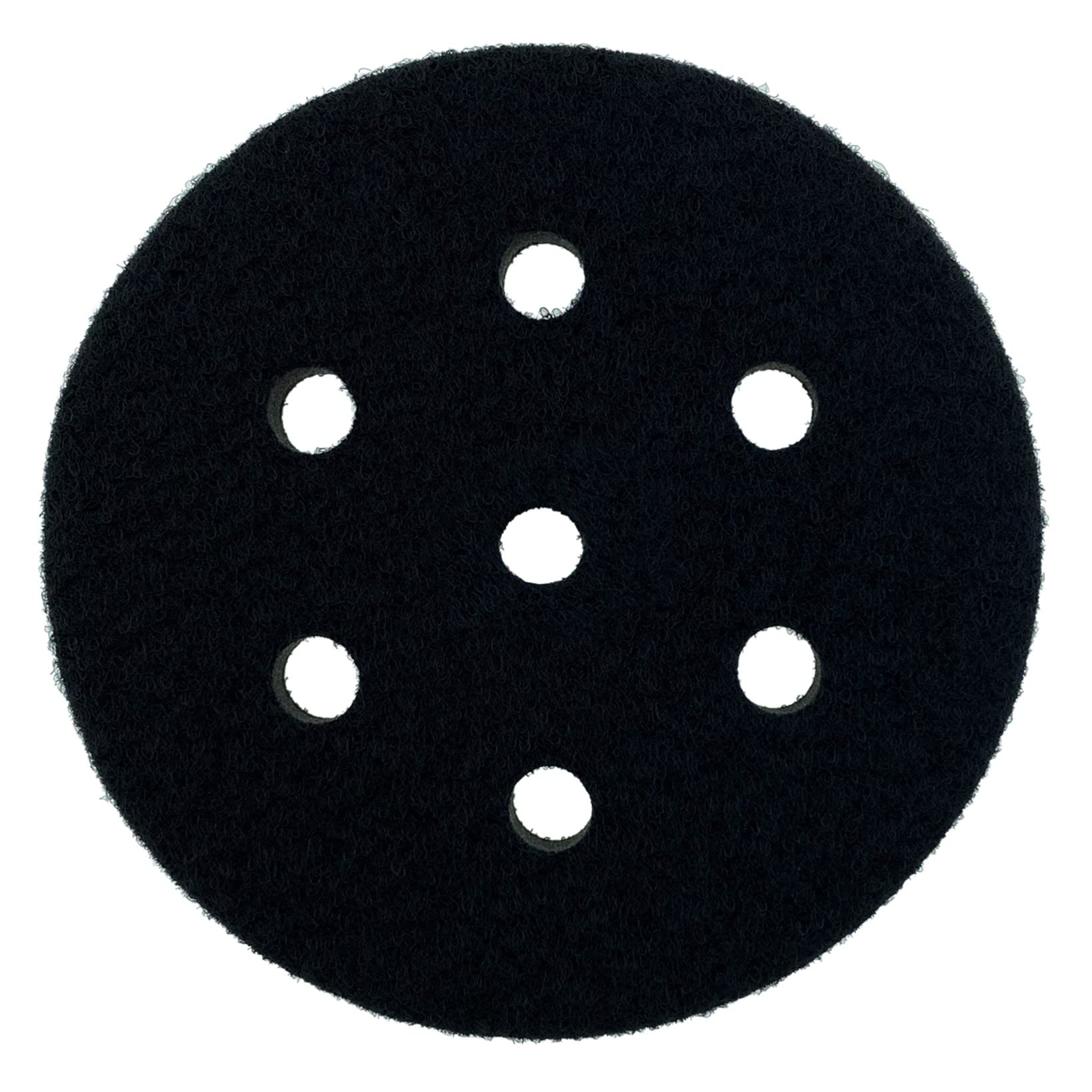 Sabrecut 1 X Osscip006 150Mm 6 Hole Soft Density Interface Pad For Hook And Loop Random Orbital Sander Backing Pads Compatible With Dual Action Sanders