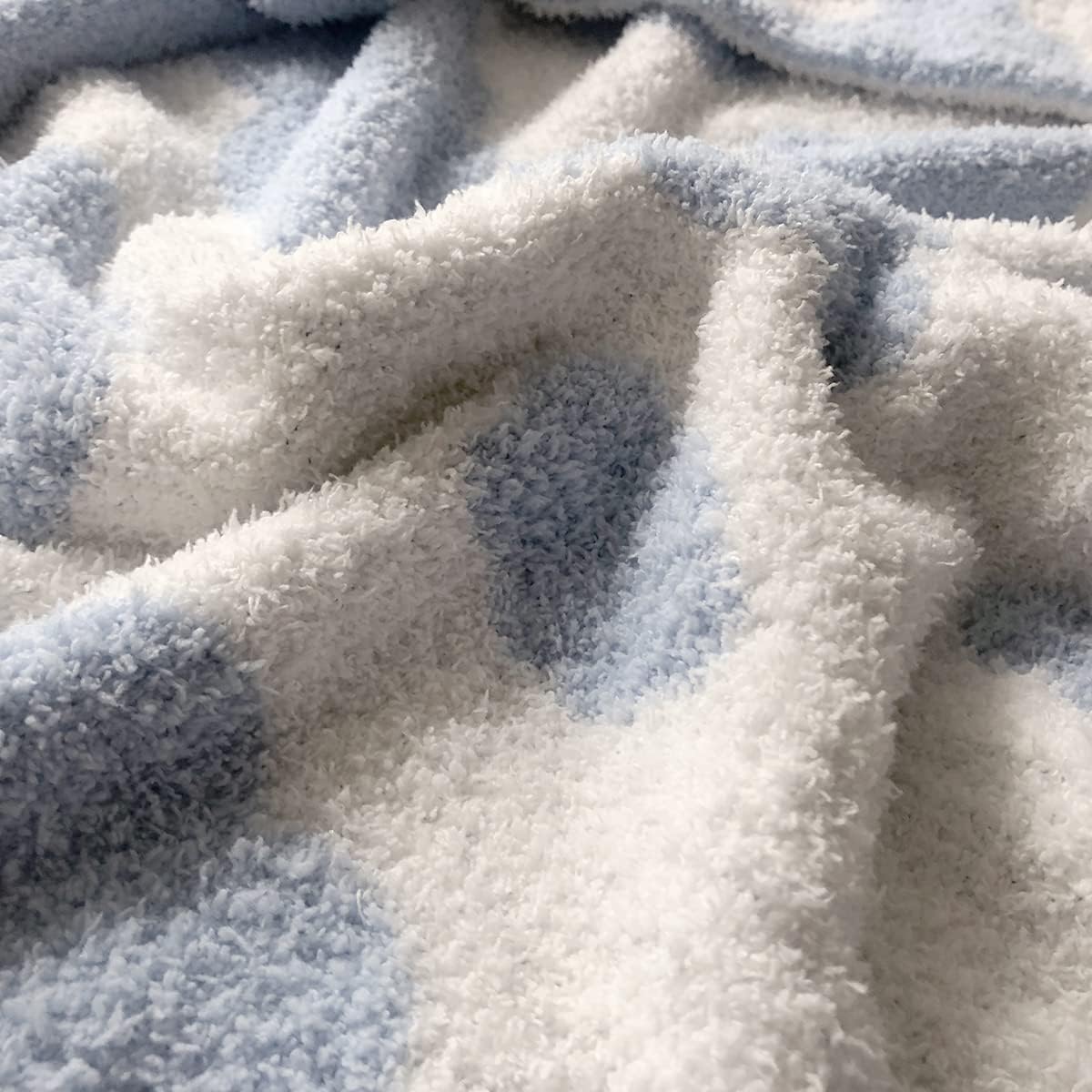 Soft Baby Blanket Baby Cozy Blanket Swaddling Blanket for Newborn Nursery 30x40 Inch Blue Cloud : Baby