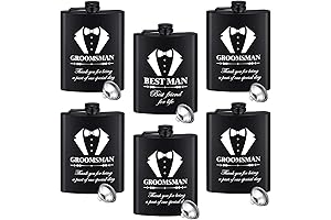Personalized Flasks for Groomsmen