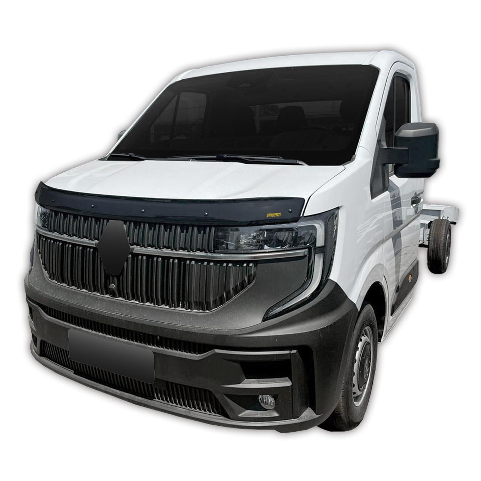 SCOUTT Bra de Capot Déflecteur de Protection pour Renault Master Depuis 2025, Aérodynamique, Assemblage Facile, Aucun Perçage Requis
