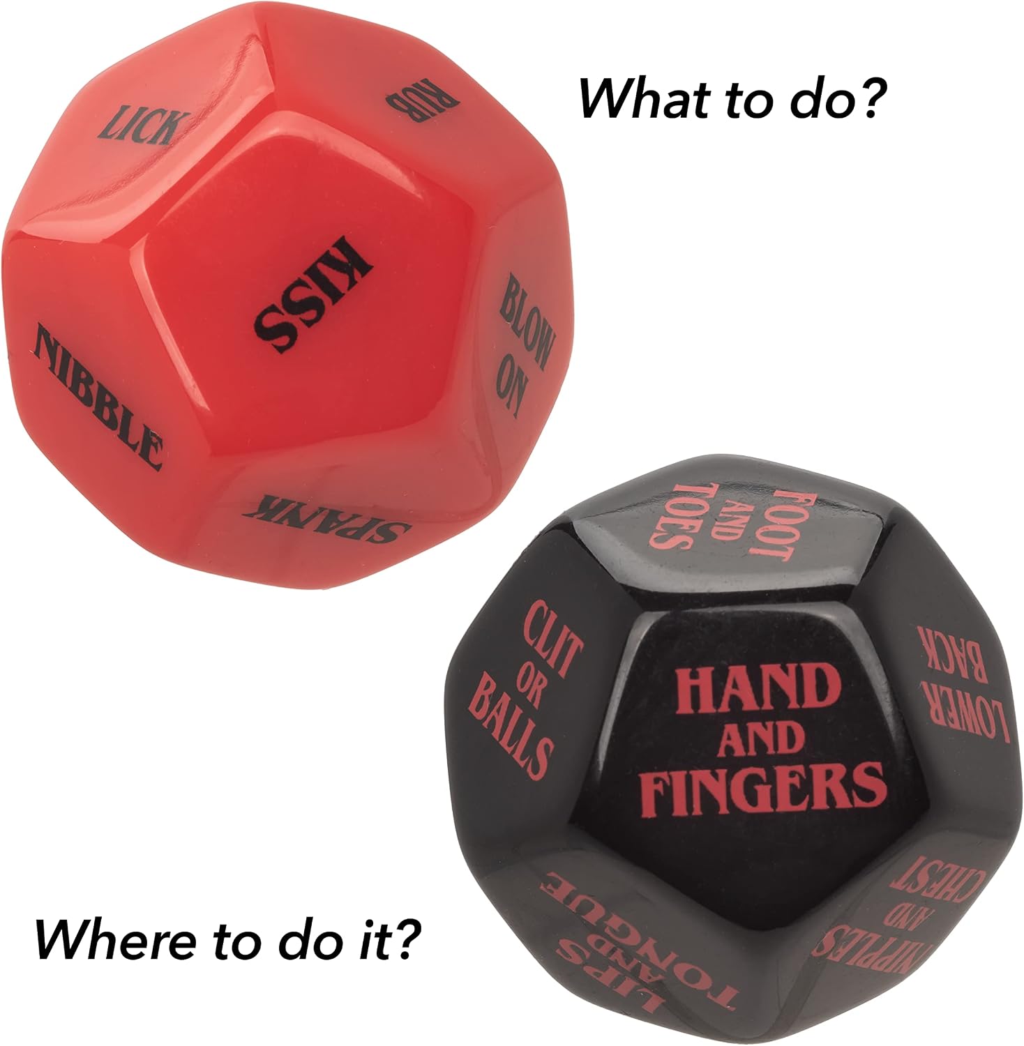 Naughty Bits Roll Play Naughty Dice Set