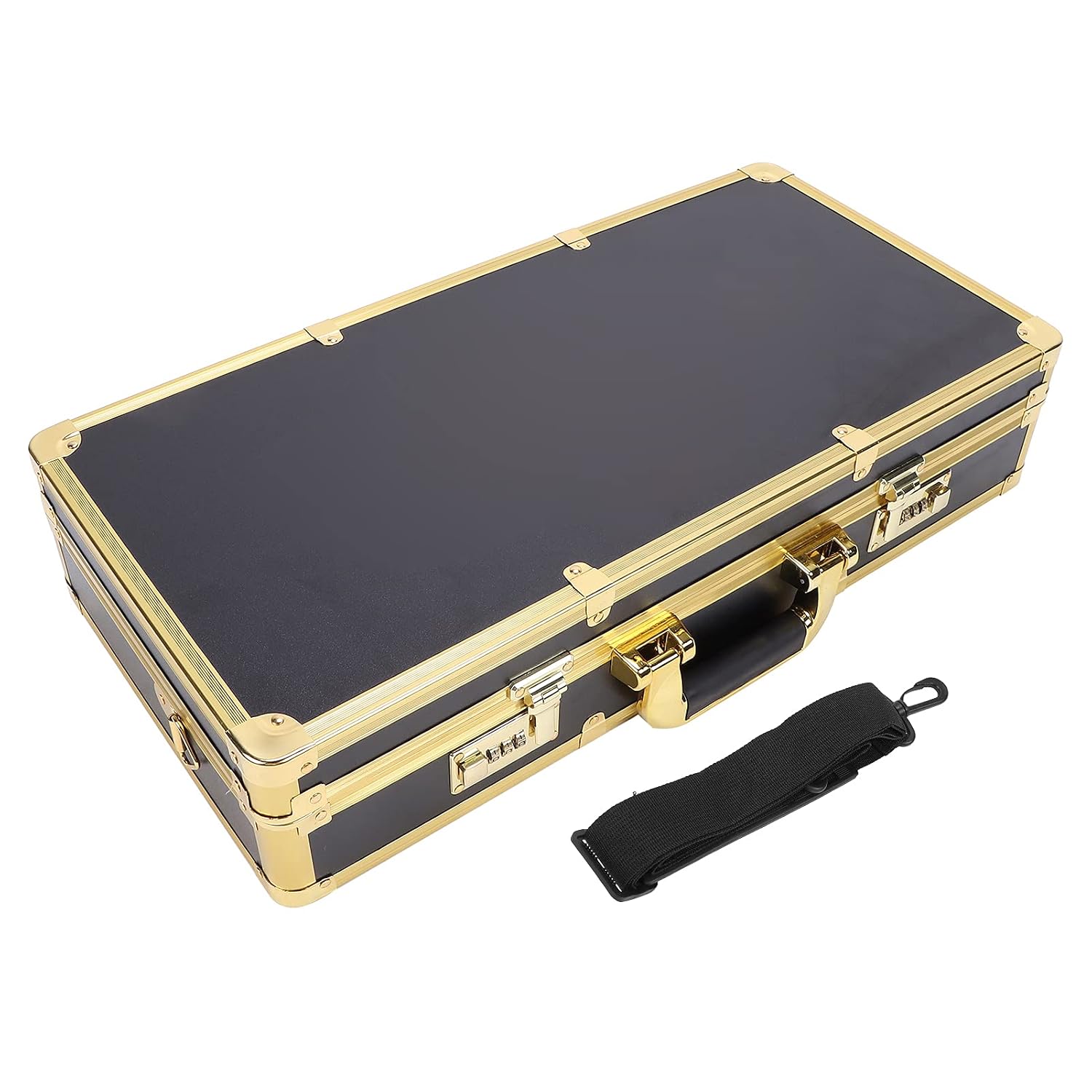Hair Clipper Storage Case, Haircut Tool Portable Barber Case Password Case Appropriate Size for Salon for Travel
