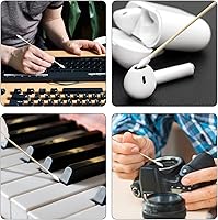 Vista 6 de 400PCS Gun Cleaning Swabs, Double Ended Cotton Swabs, 6 Inch Long Cotton Swab in Storage Box - Pointed Cotton Swabs, Bamboo Cotton Swabs Lint Free