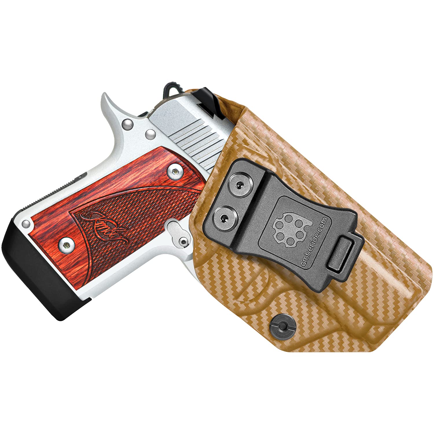 Pro Carry LT RH LH OWB IWB Leather Gun Holster For Kimber