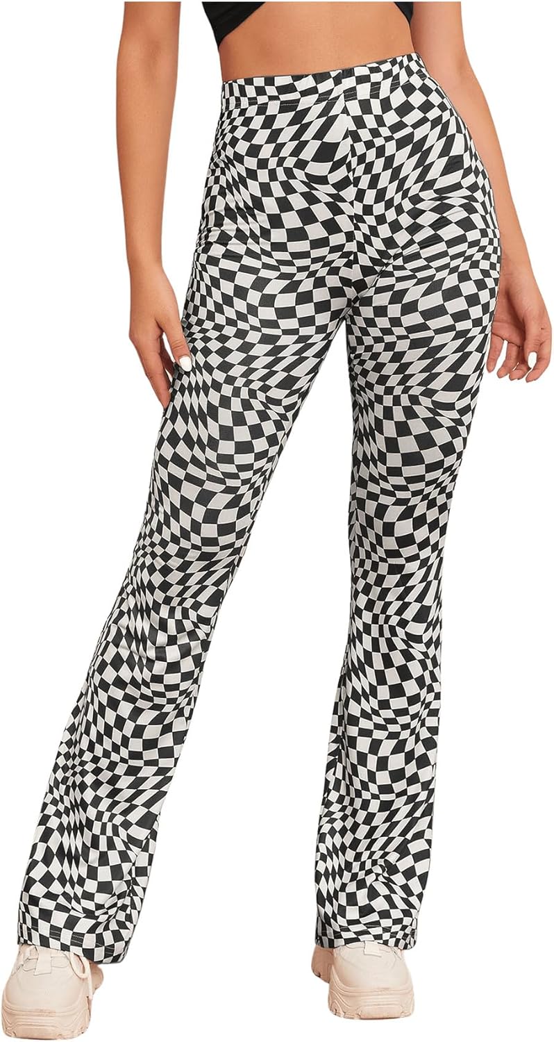 WDIRARA Women's Soft Leggings Pants - Image 3