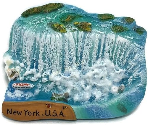 Cataratas del Niágara Nueva York EE UU Canadá Souvenir Collection 3d nevera Imán para nevera hecho a mano Resina