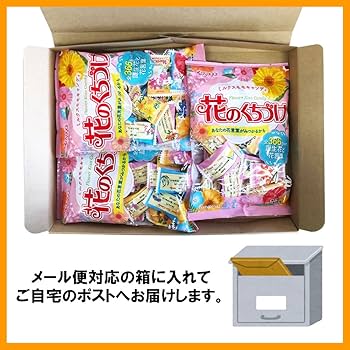 Amazon.co.jp: 春日井製菓 花のくちづけ（3袋） Smile菓彩 : 食品