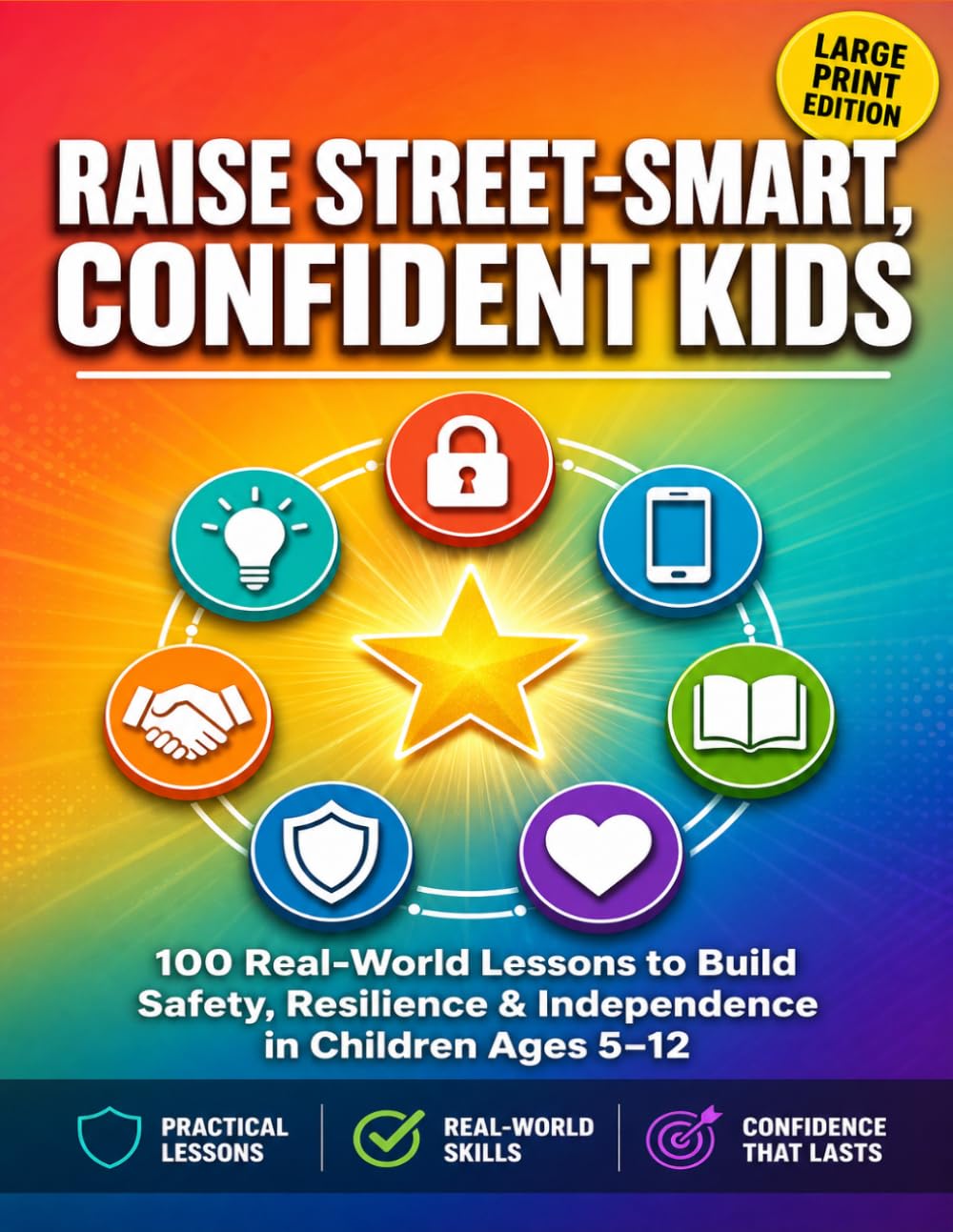 Raise Street-Smart Confident Kids: 100 Real-World Lessons to Build Safety Resilience & Independence in Children Ages 5–12