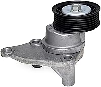 Cheyia Drive Belt Tensioner Assembly with Pulley for Silverado Tahoe Suburban Avalanche 1999-2009 V8 4.8L-6.2L Replaces 38158 12580162