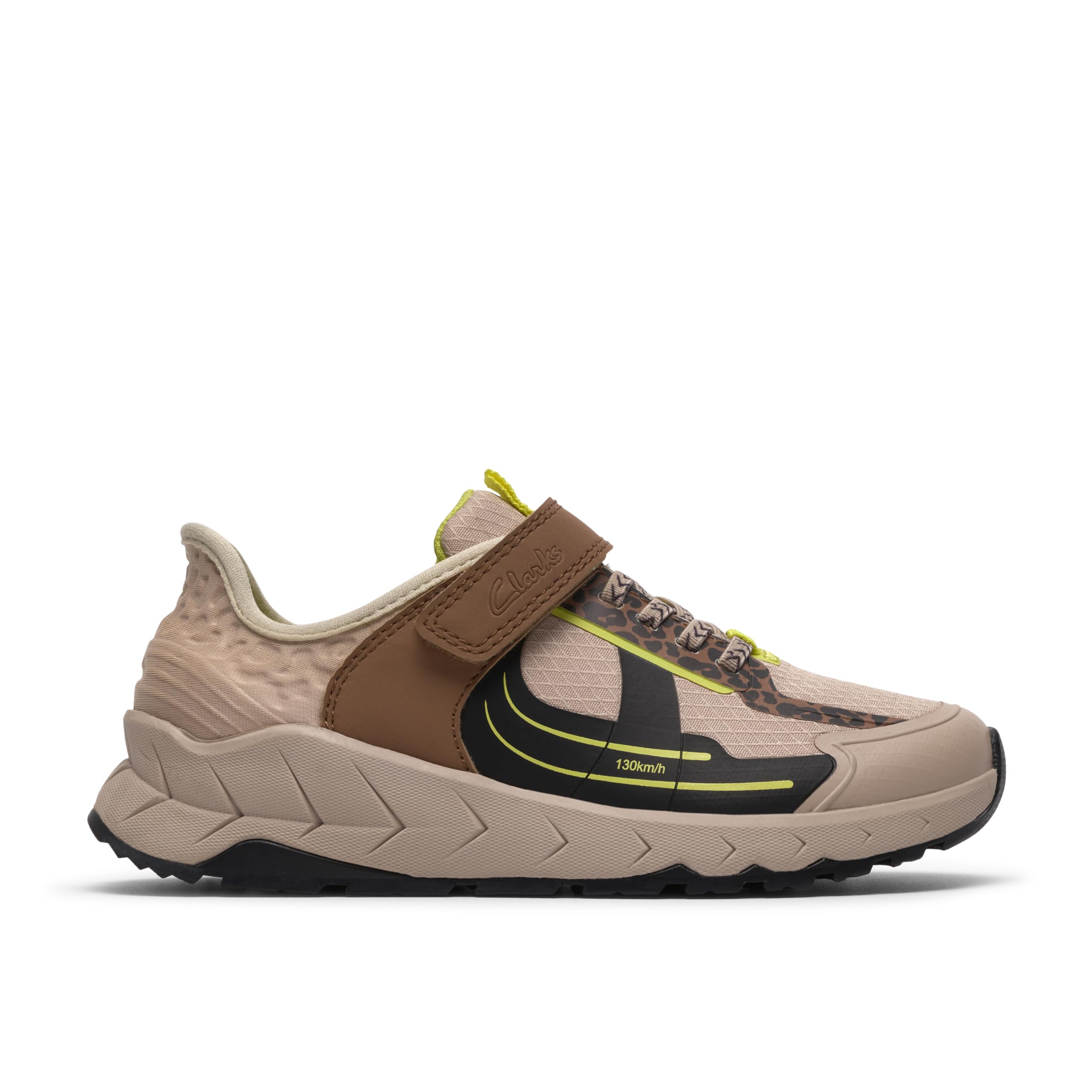 Clarks Selva Lane K Childrens Beige Combi, 12.5