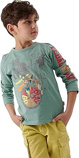 تيشرت داوبت أخضر مينت مناسب للأولاد من جودي ميني