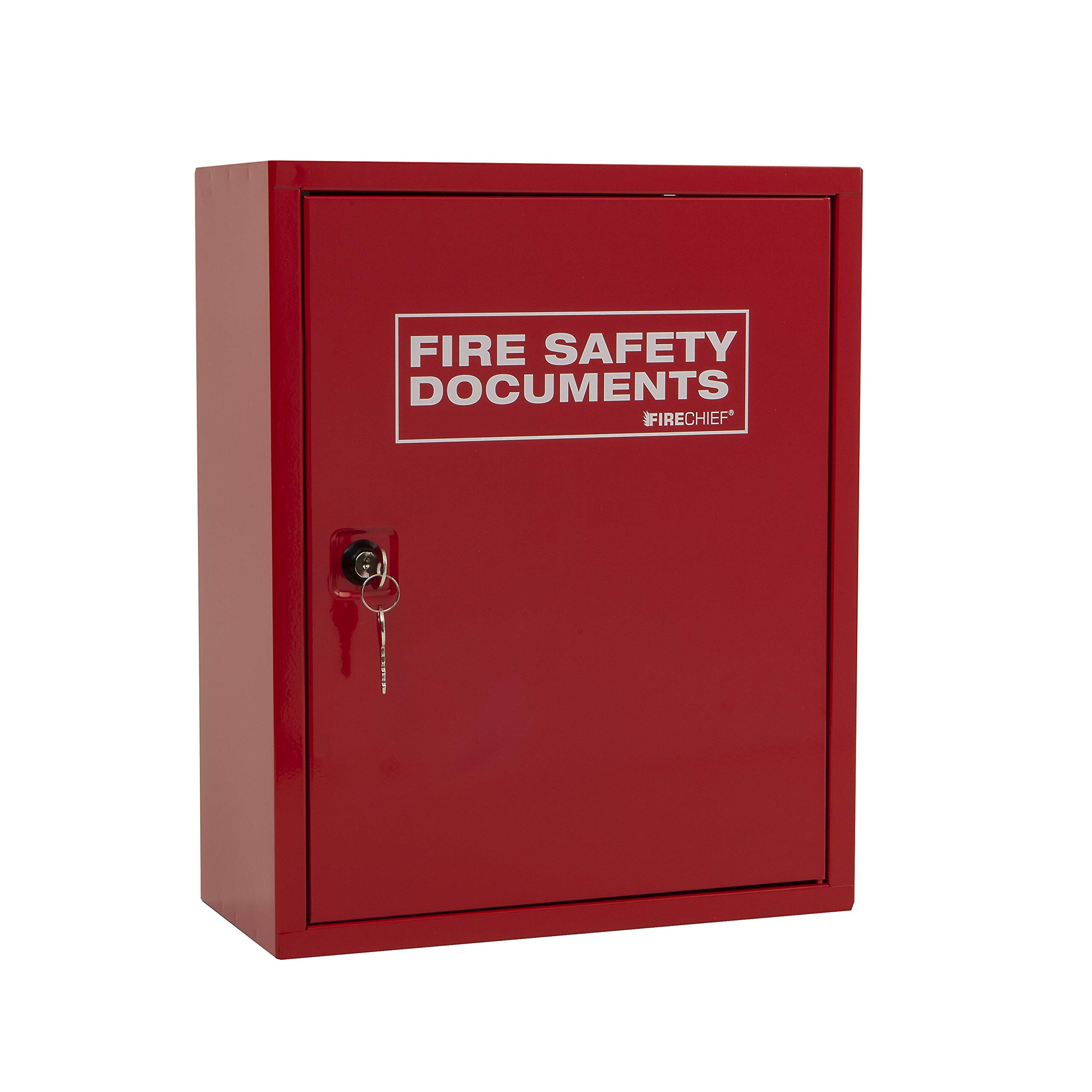 Firechief Red Document Cabinet With Key Lock-, A4