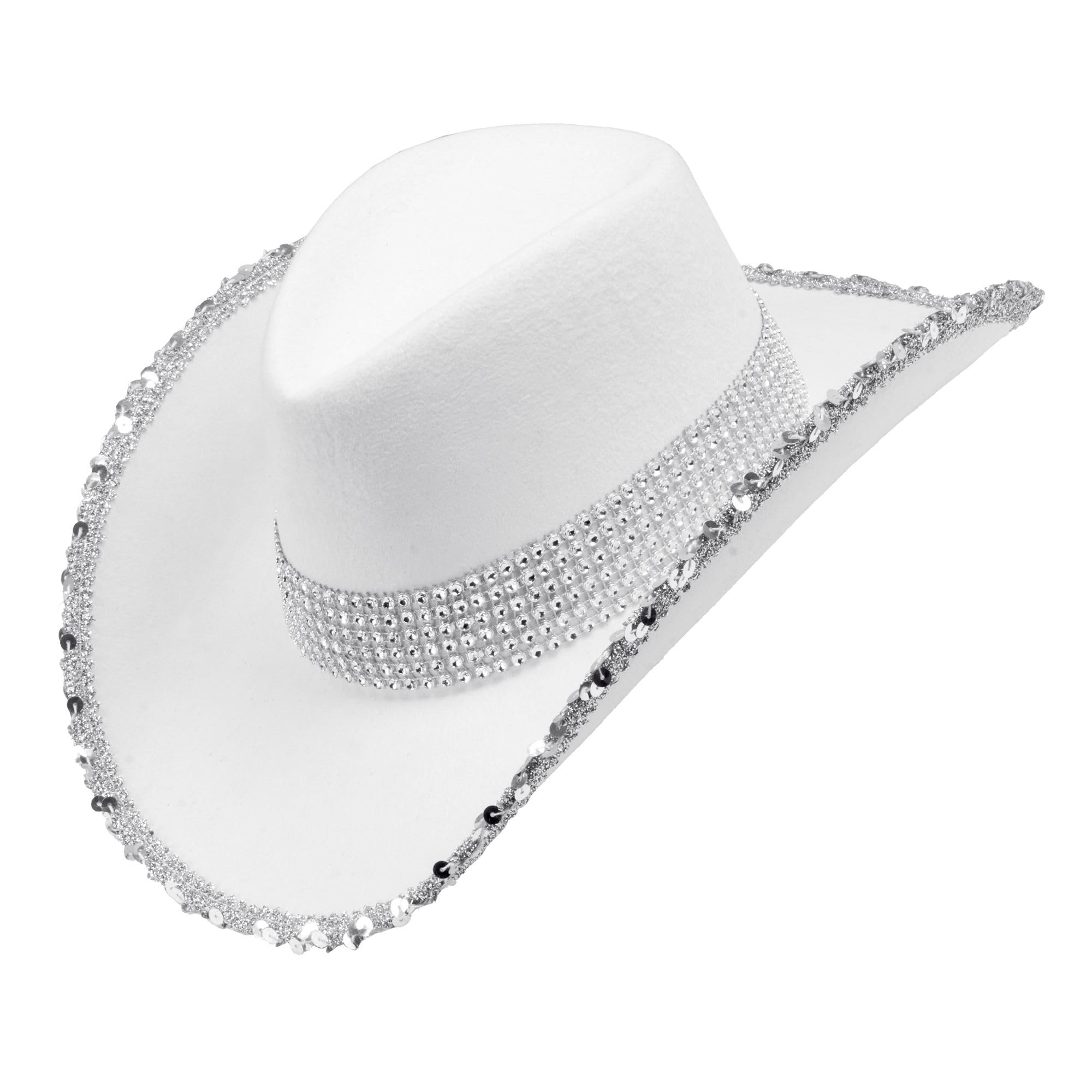 W WIDMANN MILANO Party Fashion - Cowgirl/Cowboy Hat, Western Hat, Carnival Accessory, Stag Night