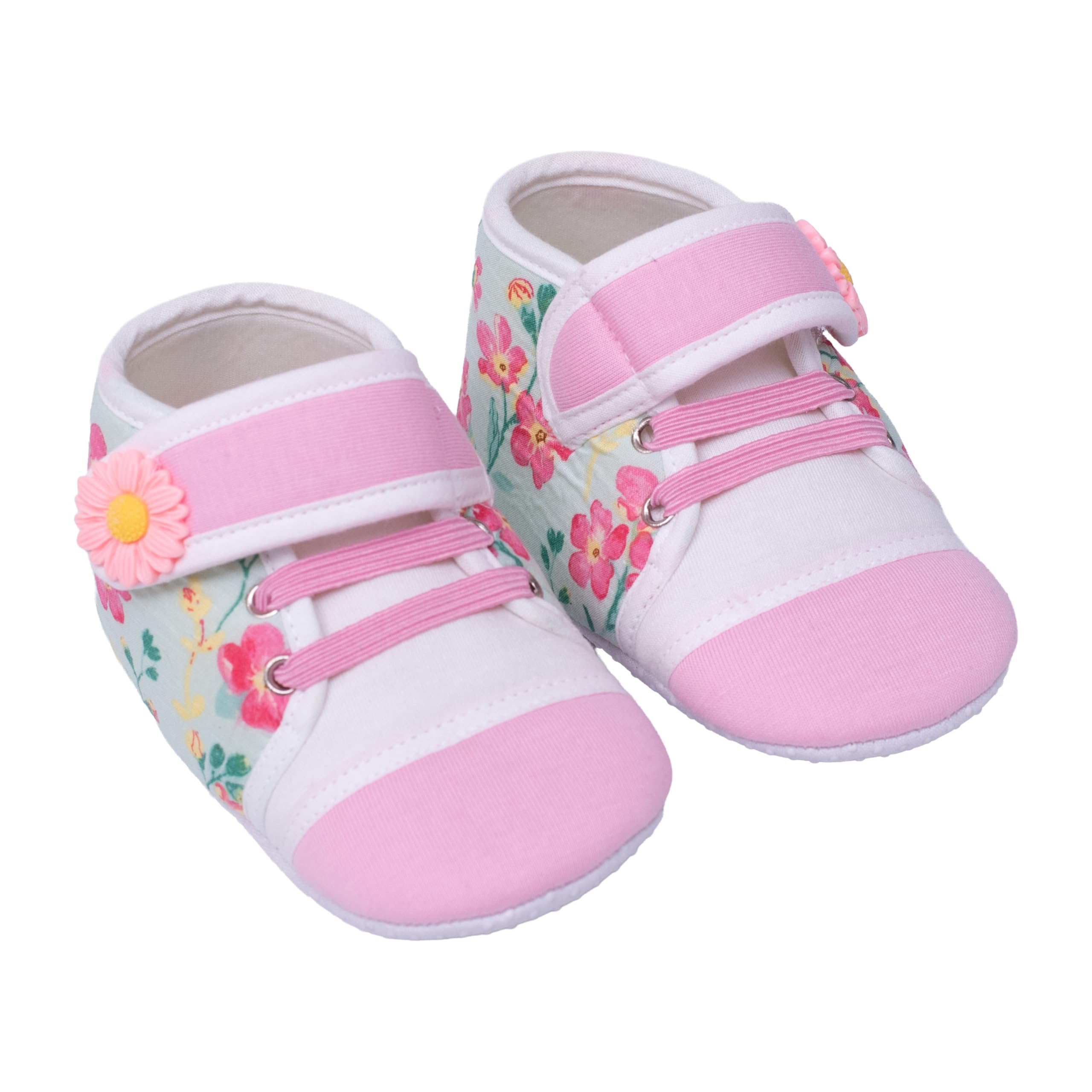devishi booties embellshied with flowers - baby pink-picture-19