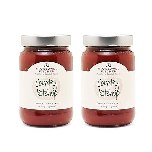 Stonewall Kitchen Country Ketchup, 16 onzas (paquete de 2)