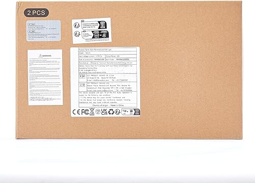 Miniatura 9 de PIKOY Luces solares de movimiento para exteriores, impermeables, 318LED33FT5 modos luces solares de seguridad, control remoto+IP65, lámparas solares