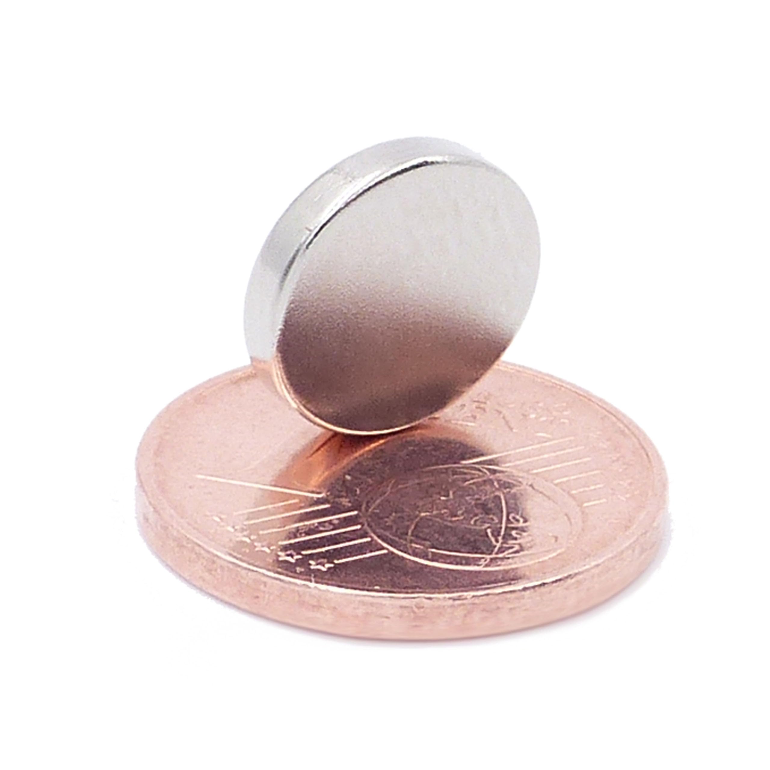 Aprilheld Lot De 10 Aimants Disque Ultra Puissants 10x1mm N52 Néodyme - Aimants Forts Pour Tableau Blanc, Réfrigérateur, Photos Et Artisanat
