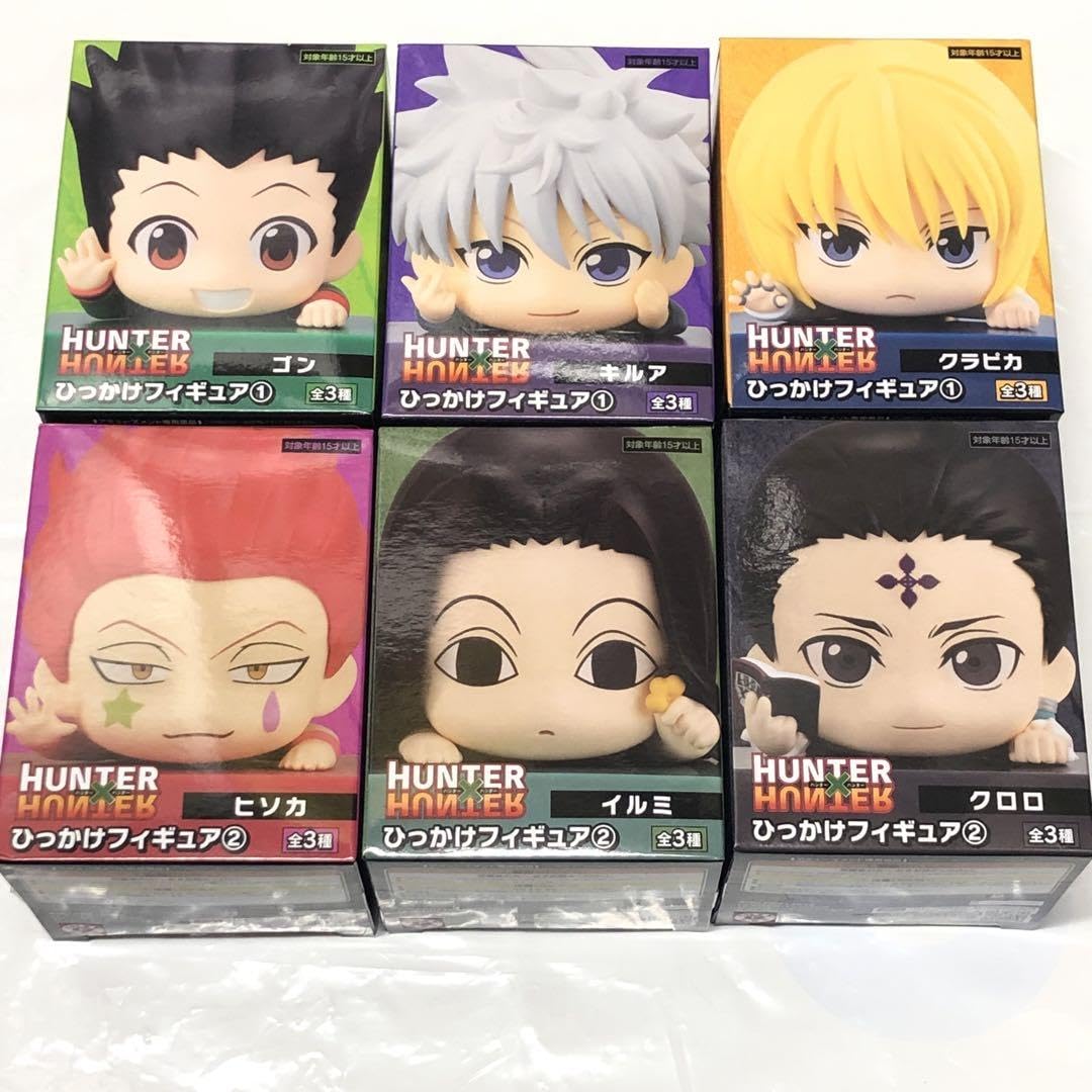 Amazon | HUNTER×HUNTER ひっかけフィギュア 6種セット 5U3K