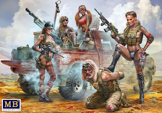 Masterbox Bundle LOT of Desert Battle Series 4 Plastic Kits 1/35