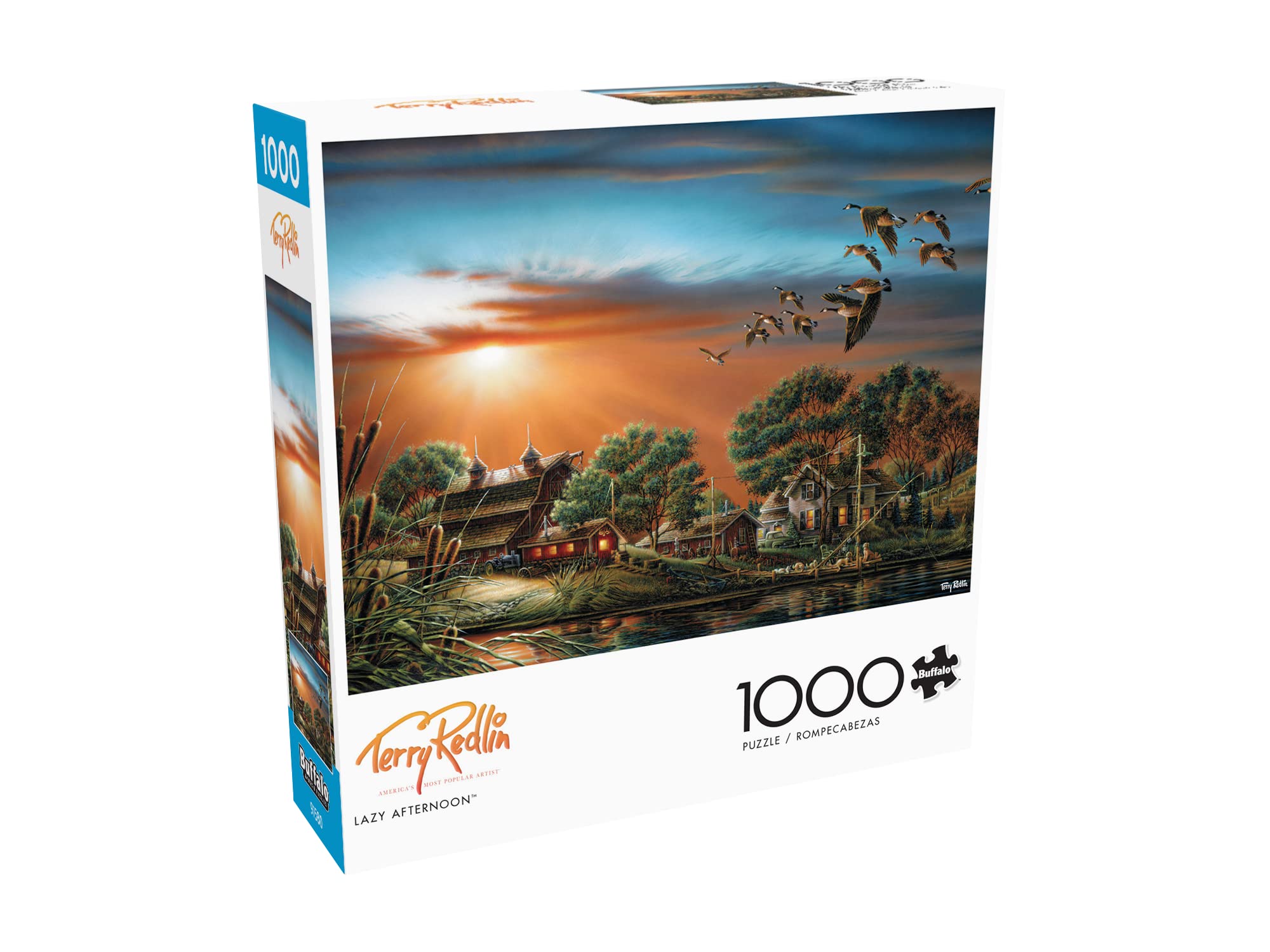 Buffalo Games - Terry Redlin - Lazy Afternoon - 1000 Piece Jigsaw Puzzle