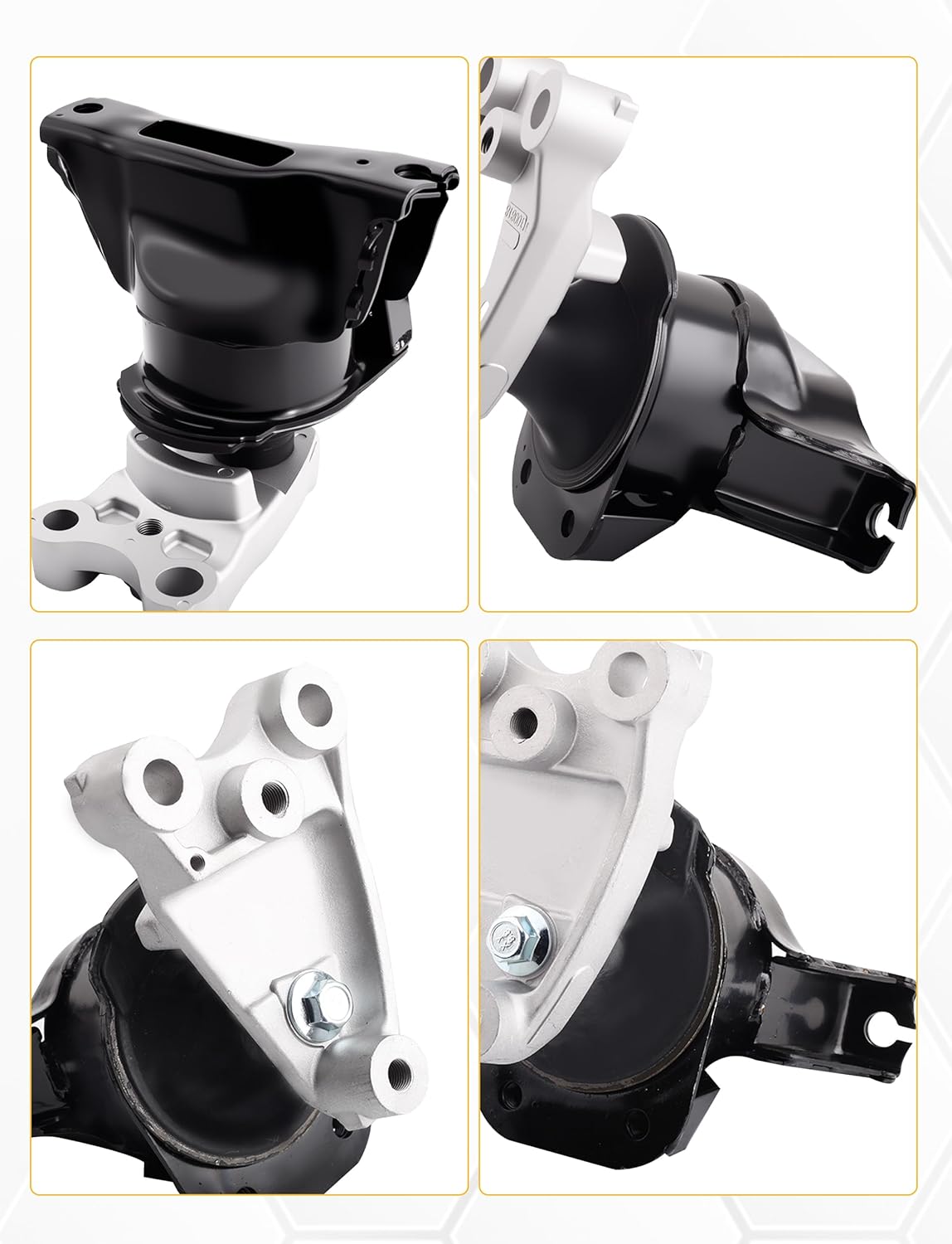 Set of 1 Engine Motor Compatible with 2006-2010 Honda Civic 1.8L Automatic Transmission, Replace OE A4530 Front Right