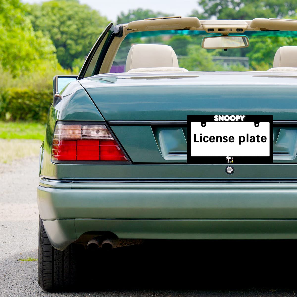 Amazon.co.jp: ナンバーフレーム ピーナッツ スヌーピー ナンバー