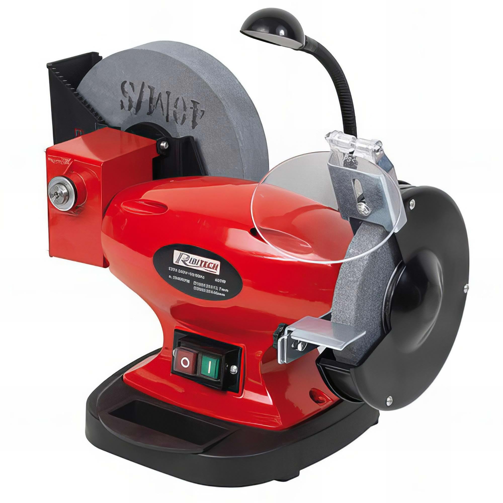 Ribimex PPRTMEMIX400 Smerigliatrice Combinata Da Banco Con Mole 150 200 Mm 400 W - 4