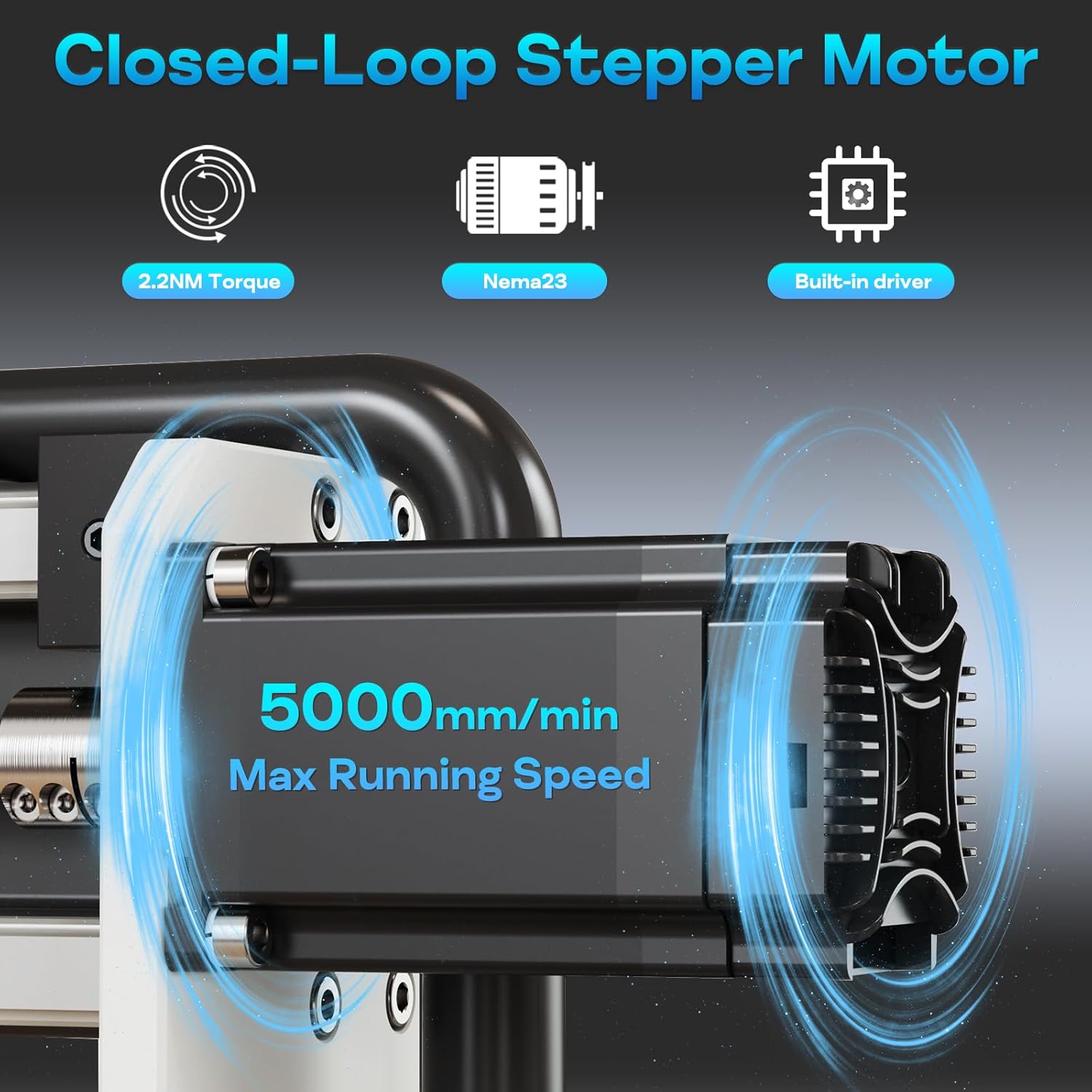4040 CNC Router Machine with Linear Guide & Ball Screw Motion, Achieve ±0.005mm Accuracy for High Precision Metal Aluminum Copper Wood Acrylic PCB Engraving